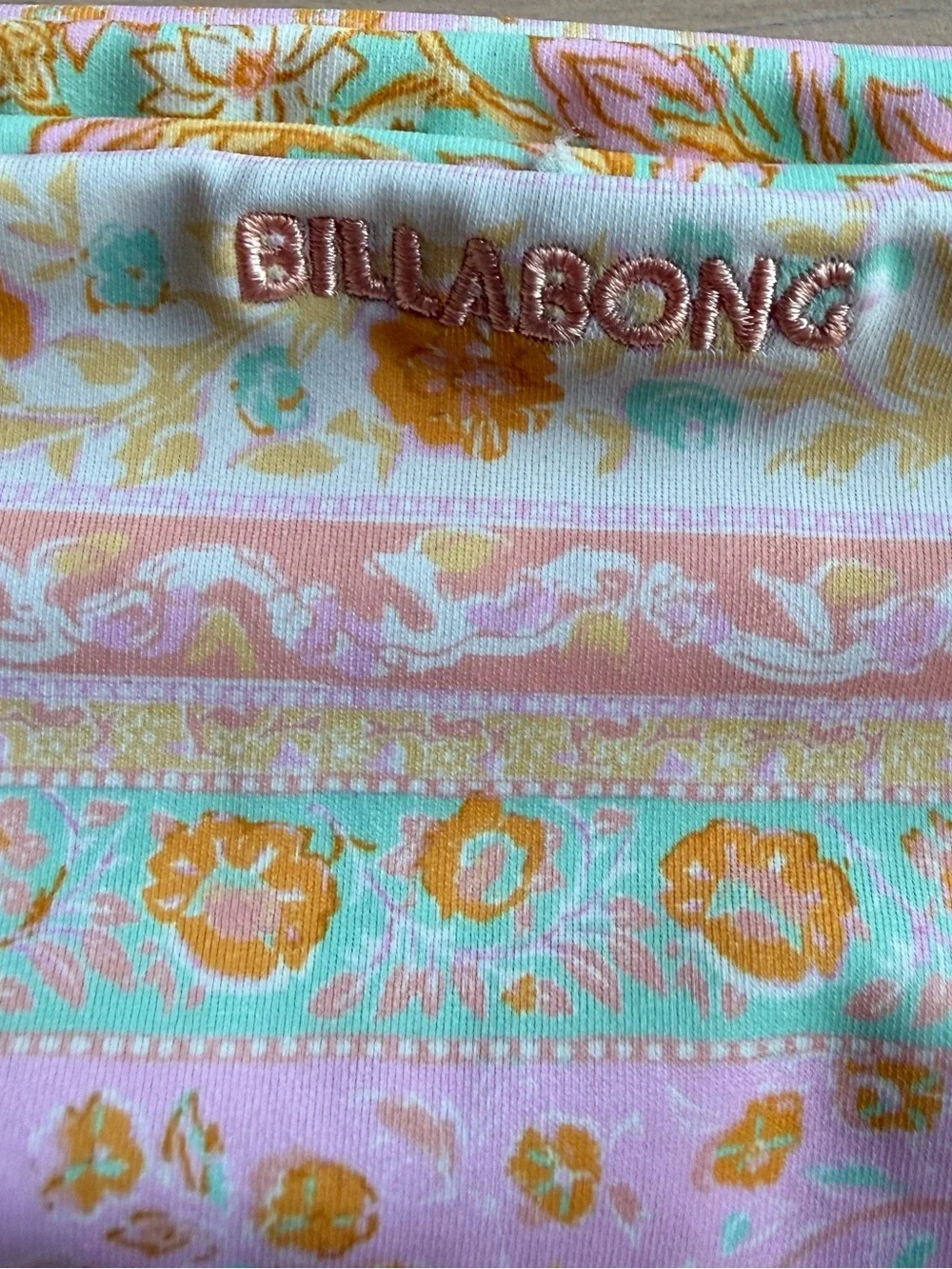 Billabong Reversible Floral Halter Bikini Set - Size 8 (M)